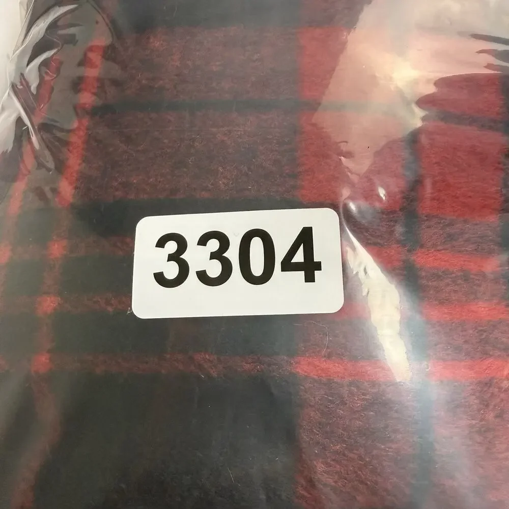 Penelope Mack Red & Black Buffalo Plaid Jacket w/ Sherpa Accents Girls 18 Months